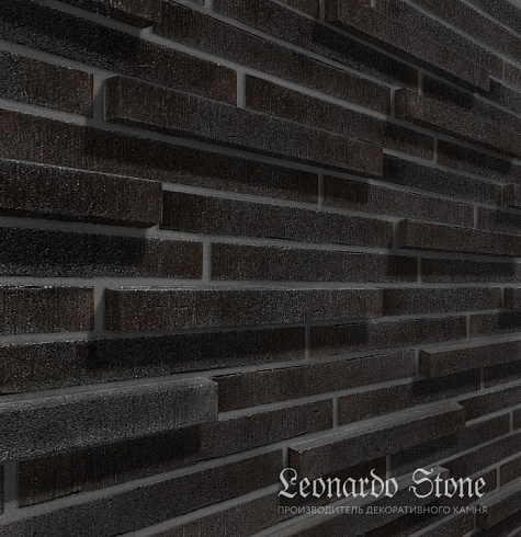 Ригельный кирпич Leonardo Stone "Сиэтл 3D" 708