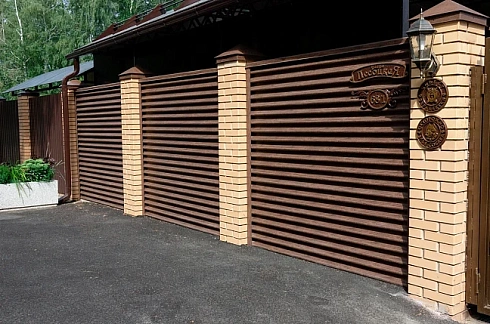 Забор жалюзи YardWall PE