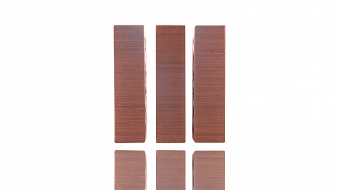 Кирпич керамический лицевой Керма "Красный" Бархат 1НФ/УС