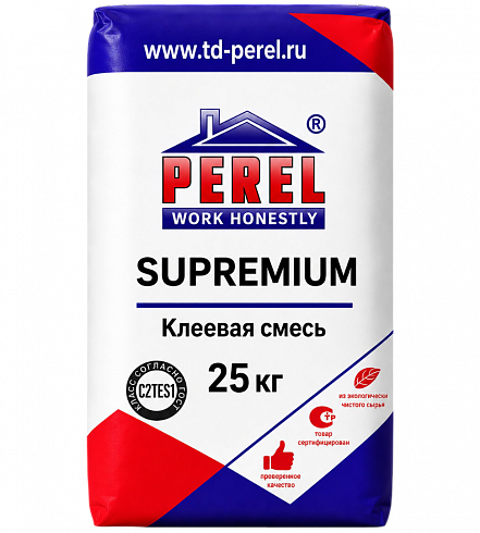 Клеевая смесь Perel "Supremium" 25 кг