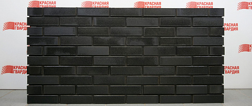 Кирпич керамический лицевой Красная гвардия "Nero" Premium 1НФ/УС