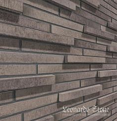 Ригельный кирпич Leonardo Stone "Сиэтл 3D" 403 mix