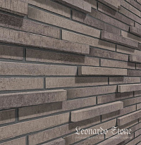 Ригельный кирпич Leonardo Stone "Сиэтл 3D" 403 mix