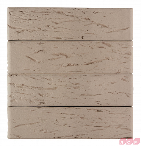 Кирпич керамический лицевой ЛСР "Серый" Рустик 1НФ/УС 