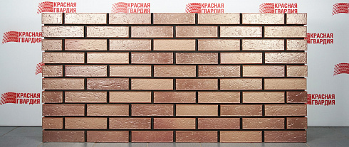 Кирпич керамический лицевой Красная гвардия "Bronzo" Premium 1НФ/УС