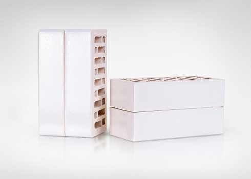 Кирпич керамический лицевой Красная гвардия "White" Premium 1НФ/УС