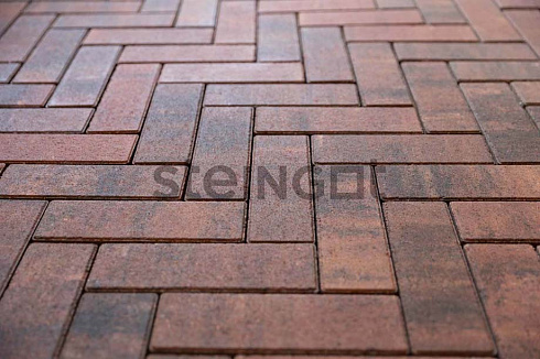 Тротуарная плитка Steingot Паркет "Клинкер" 60мм