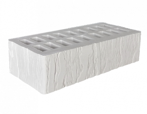Кирпич керамический лицевой Красная гвардия "Белый" Cortex 1НФ/УС